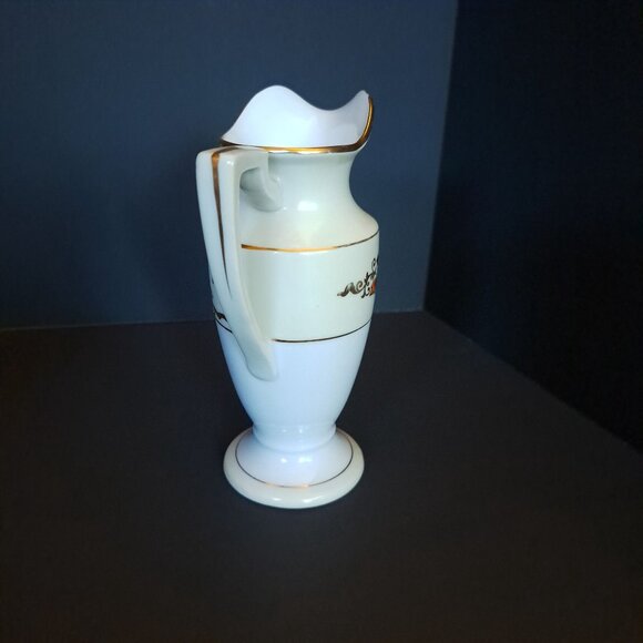 Handcrafted Noritake Berry Creamer Gold Trim Decorative Design Vintage - Picture 7 of 11